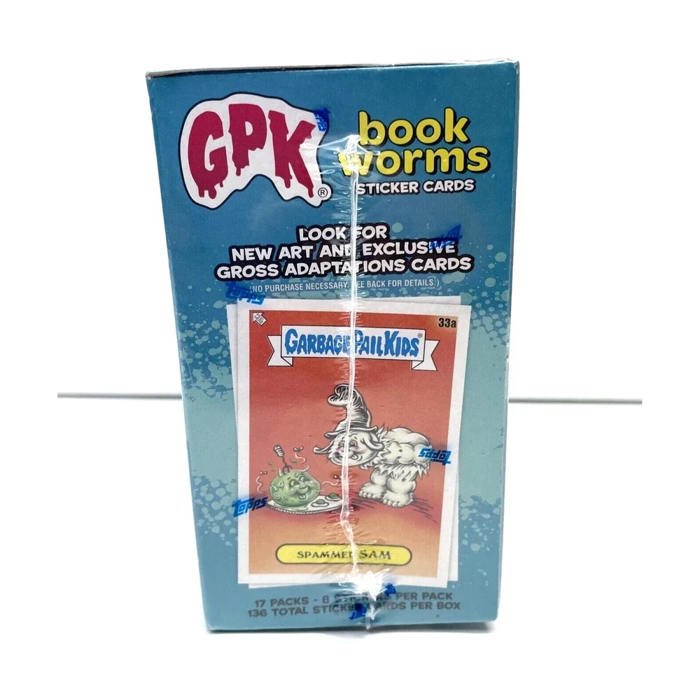 Garbage Pail Kids Book Worms Box MEGA BOX FACTORY SEALED!!